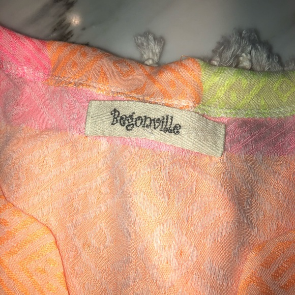 BEGONVILLE Waves Bamboo Tunic, Free Size •NWOT•NEVER WORN• - Picture 5 of 5